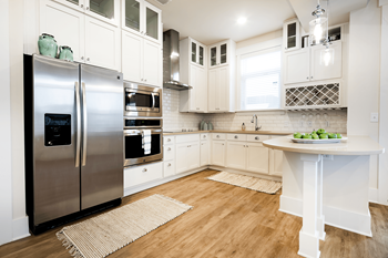 Stainless-steel energy-efficient appliances